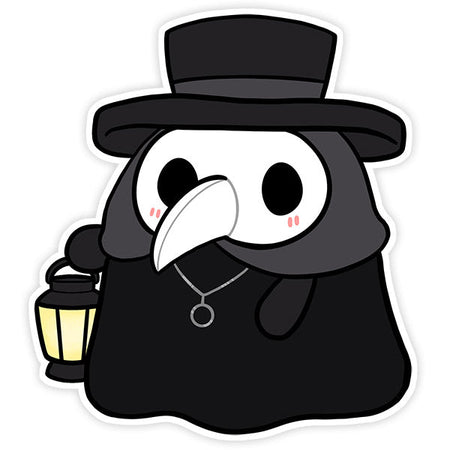 PLAGUE DOCTOR Stickers, Mini Plague Mask Sticker, 10 PIECES, Plague PLAGUE DOCTOR Stickers, Mini Plague Mask Sticker, 10 PIECES, Plague