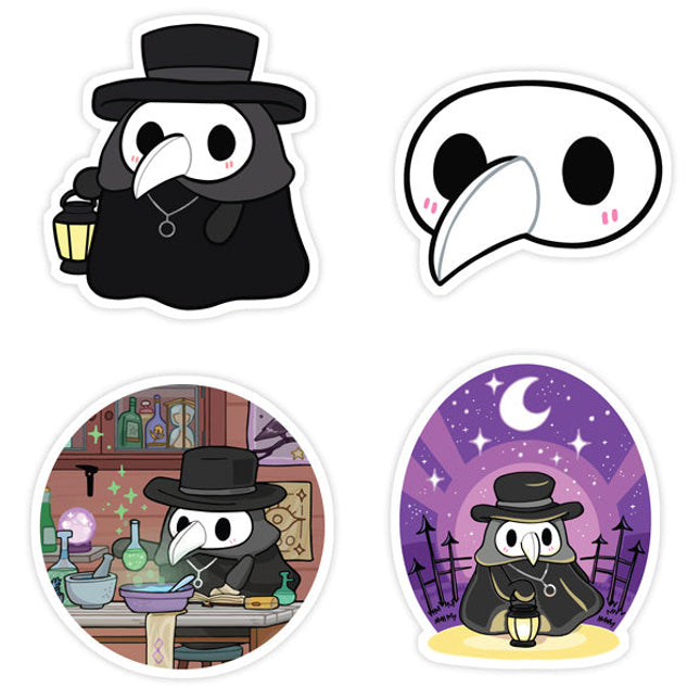 Sticker Plague Doctor Assortment