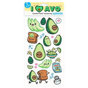 Avocado Sticker Set Product Image