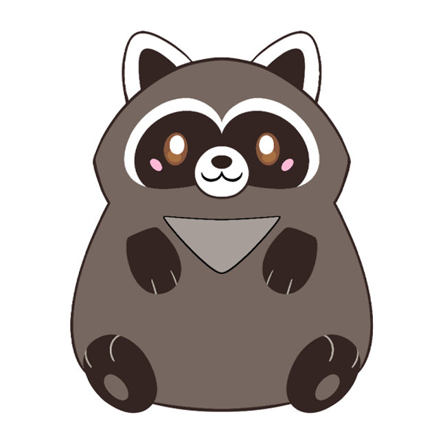 Mini Sweet Raccoon Drawing