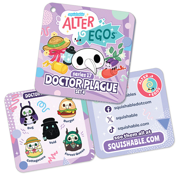 Alter Egos Series 17: Plague Doctor Forest Queen – Squishable