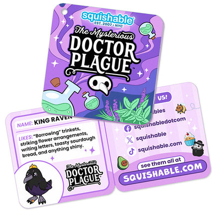 Squishable King Raven