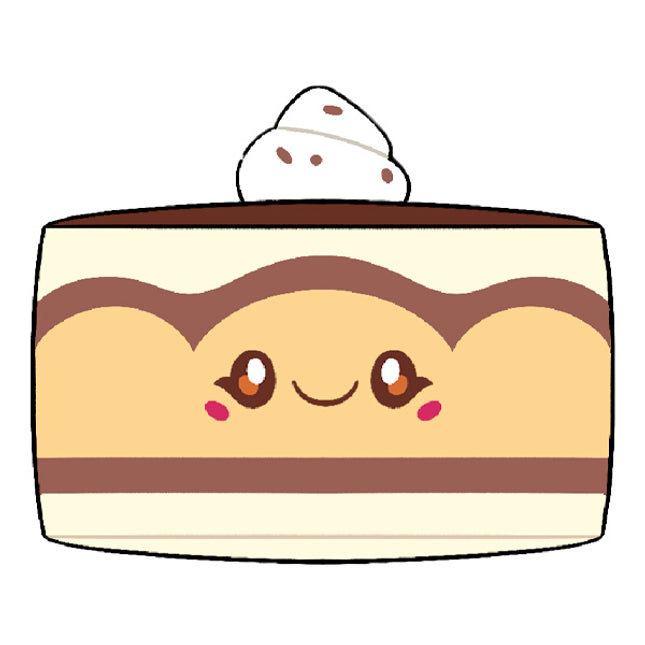 Tiramisu design illustration