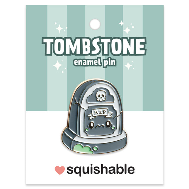 Tombstone enamel pin photo