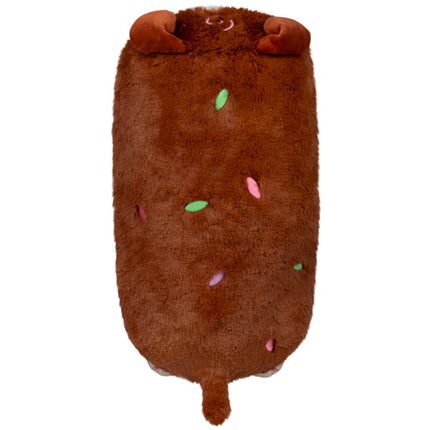 toobling pastry dog top view