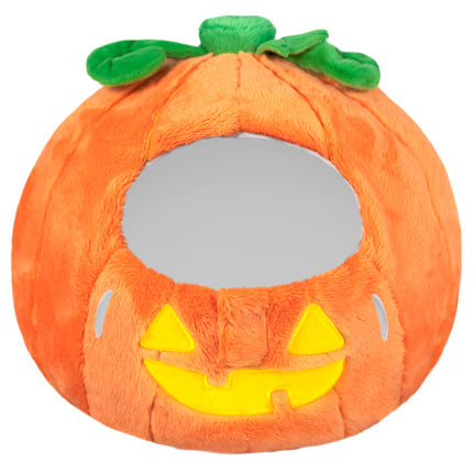undercover kitty in pumpkin disguise