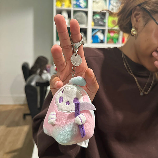 Squishable Micro Keychain Micro Squishable Tie Dye Reaper Keychain