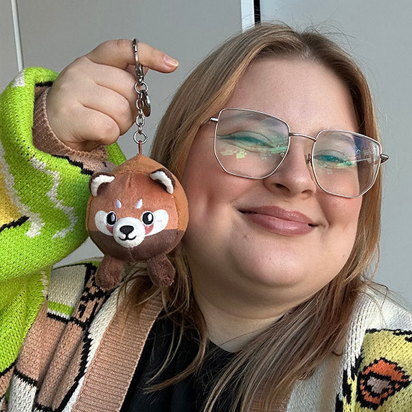 Squishable Micro Keychain Micro Squishable Baby Red Panda Keychain