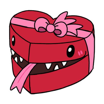 valentines mimic design graphic