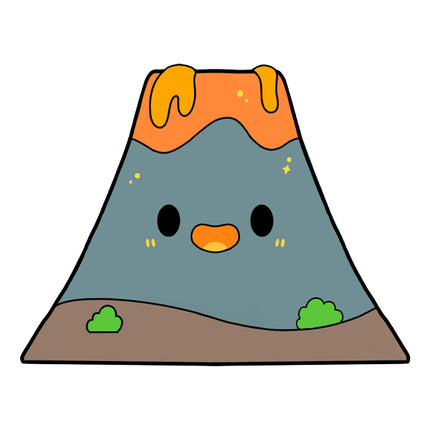 Squishable Volcano Process Image