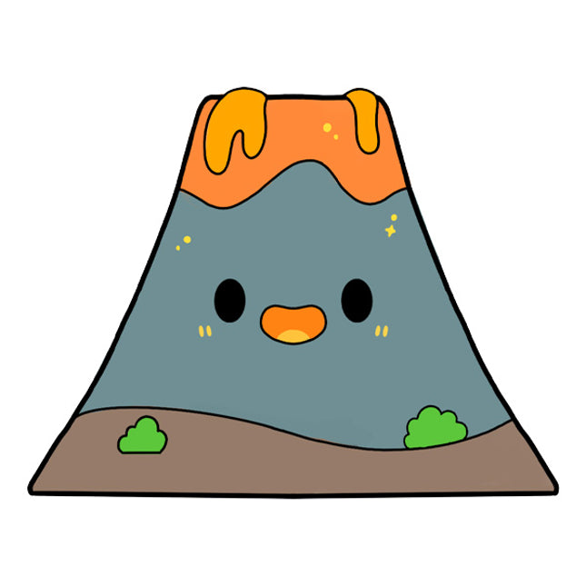 Squishable Volcano Process Image