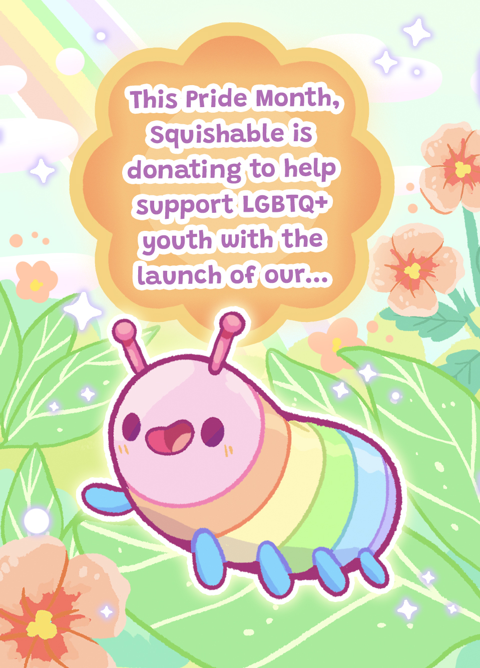 Mini Rainbow Caterpillar charity image
