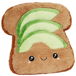 avocado cushion fluffy