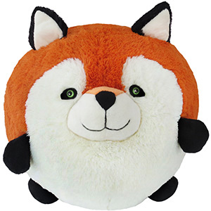 round fox plush