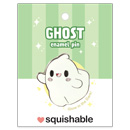 Spooky Ghost Enamel Pin thumbnail