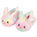 Full Structured Slipper - Tie Dye Bunny - Adult XS/S thumbnail