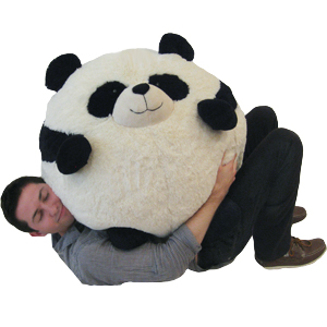 big fluffy panda