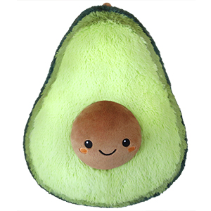 big avocado stuffed animal