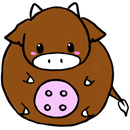 Squishable Fuzzy Brown Cow thumbnail