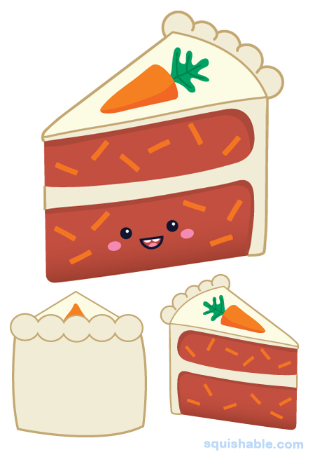 Squishable Carrot Cake