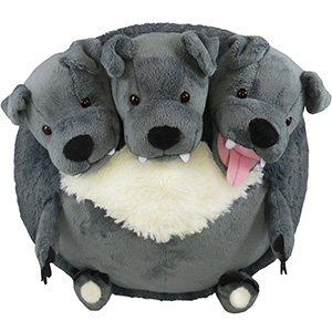 three headed dog stuffed animal