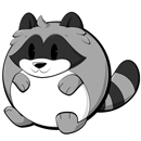 Squishable Cartoon Raccoon thumbnail