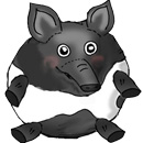 Squishable Snuffles the Tapir thumbnail
