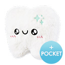 Mini Squishable Tooth with Tooth Fairy Pocket thumbnail